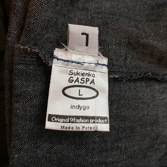 🔥 HOST PICK! 🔥 Denim Maternity Tank Dress Large - Picture 7 of 8